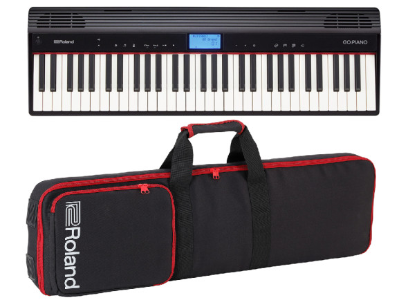<b>Roland GO PIANO 61 GO-61P conjunto piano portátil e saco transporte Roland CB-GOKP61</b> <b>Roland GO PIANO 61 GO-61P conjunto piano portátil e saco transporte Roland CB-GOKP61</b>